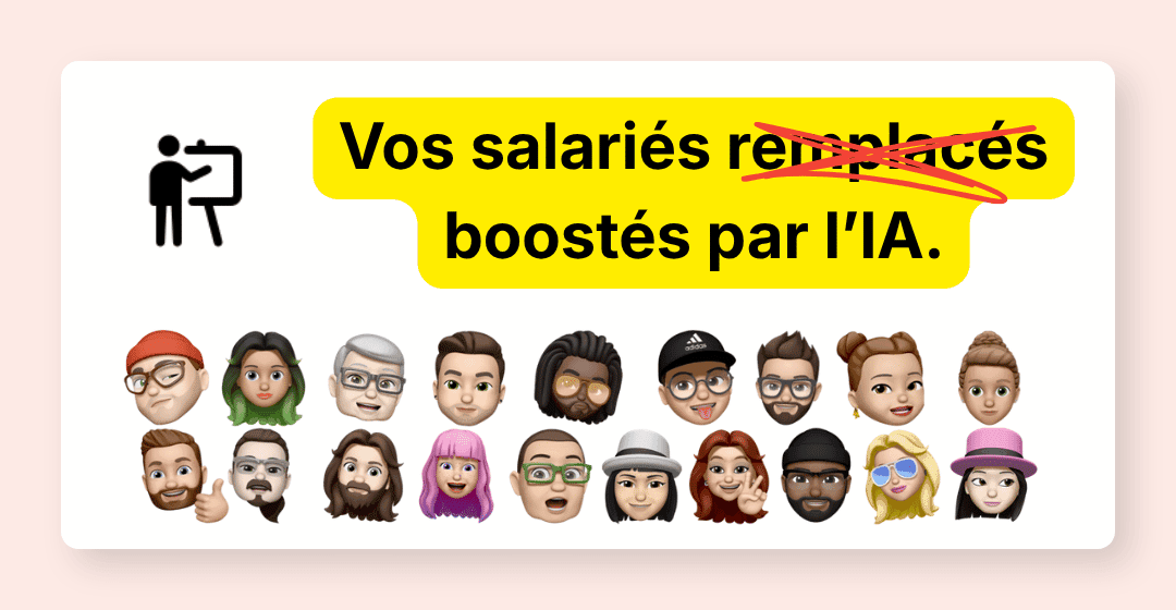 Diagramme du parcours de formation : diagnostic, programme sur-mesure, livrables